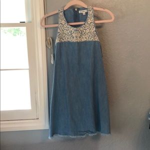Abercrombie &Fitch never worn jean baby doll dress